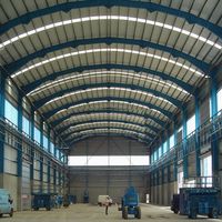Estructura de Acero para Garaje, Estacionamiento, Estadio, Nave Industrial, Gran Taller de Acero, Fabricada en China