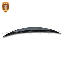 Becquet arrière noir en fibre de carbone style HK, haute qualité, pour voiture de type ad a6 c7, collection 2013-2017