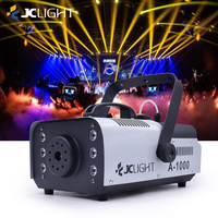 Machine à brouillard de fumée 1000W avec 6 pièces Rgb 3 en 1 Led Stage Effect Light Party Smoke Fog Machine pour mariage