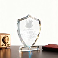 Vente en gros Trophée en cristal lumineux pas cher au design personnalisé Cadeaux décoratifs créatifs Cadeau d'affaires