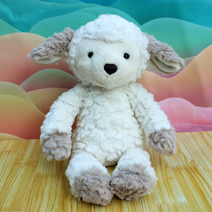 Aika Mignonne Peluche Mouton Douce Compagnon Sensoriel Jouet Anti-Stress Cadeau Apaisant - Product Image 4
