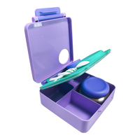 Fabrik-OEM Multifunktionale Plastik-Lunchbox mit Plastikdeckel Mikrowellengeeignet Auslaufsicher Umweltfreundlich All-in-One Mahlzeiten-Vorbereitungs-Aufbewahrung