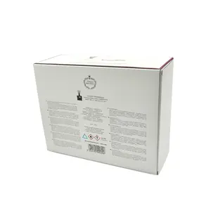 Scatola di immagazzinaggio diffusore di aromaterapia personalizzata con finestra trasparente scatola di cartone regalo con Logo