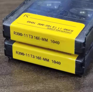 Pastilhas de Fresamento de Metal Cerâmico de Carboneto Marca R390 11T308M PL530 para Torno CNC, Resistentes ao Desgaste, Acabamento Brilhante de Alta Qualidade - Product Image 1