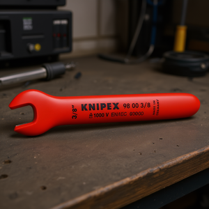 Clé à molette Knipex 3/8 pouce 1000 V isolée fabriquée en Allemagne - Product Image 3