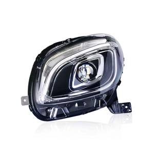 SJC <span class=keywords><strong>Auto</strong></span> pour Mercedes-Benz ensemble de phares intelligents 15-18 modification LED feux diurnes pleine lumière LED lentille phare - Product Image 2