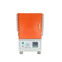Tungku Muffle Digital Merek JG untuk Laboratorium, Suhu Tinggi 1200-1700 Derajat, Konstruksi Baja, Daya Terukur 2 kW