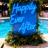Letrero de Neón Personalizado 'Oh Baby', Luz LED con Mensaje Personalizado, Decoración de Pared Acrílica para Baby Shower, Boda, Fondo para Fotos, Lámpara Decorativa para Fiestas