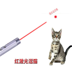 Pointeur laser en alliage d'aluminium, stylo pour taquiner les chats, lumière LED blanche, lampe torche, mini stylo pointeur infrarouge, réductions en gros disponibles. - Product Image 4