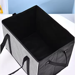 Fourre-tout réutilisable écologique utilitaire de haute qualité à long manche sacs d'épicerie boîtes pour vêtements d'épicerie livres - Product Image 4