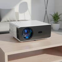 Projecteur LED LCD Full HD 1080P le plus récent pour cinéma maison, vidéoprojecteur holographique portable pour téléphone mobile