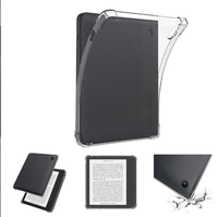 Étui pour tablette, design transparent en TPU souple avec coussin d'air, protection antichoc pour iPad Pro 6 pouces, tablette Kobo Clara 2E