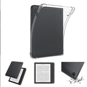 Custodia per Tablet Trasparente in TPU Morbido con Design Air Bag Antiurto per iPad Pro 6" e Kobo Clara <span class=keywords><strong>2E</strong></span> - Product Image 4