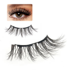 Pestañas Magnéticas 3D Reutilizables de Etiqueta Privada al por Mayor, Pestañas Postizas Magnéticas Naturales y Suaves con Aplicador - Product Image 1