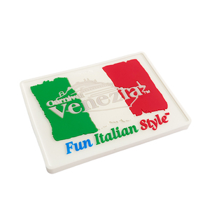 Tapetes de Silicona 3D con Logotipo Personalizado, Estilo Italiano, Tapetes Antideslizantes de PVC Suave para Souvenirs Turísticos y Promoción de Marca - Product Image 1