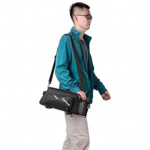 Sac de transport pour vélo, bagage de voyage, porte-bagages arrière, sacoche de selle, fabriqué en usine BSCI, ODM/OEM, avec housse de protection. - Product Image 5
