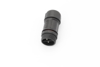 Connecteur à vis JiaHui M20 3 broches, droit, étanche IP68, contact en laiton, 2-3 broches, 25A, nylon, pour équipement extérieur