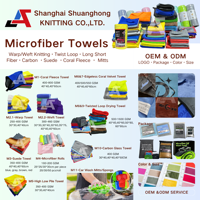 Serviette en microfibre suédée double face 30x40cm 400GSM, tissu polaire suédé, sans rayures, absorbante, pour l'entretien automobile, Mikrofiberklut