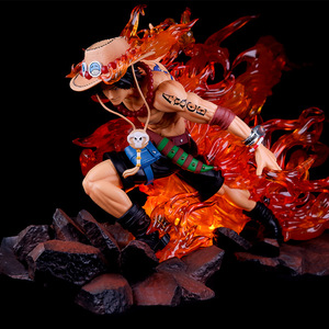 Vente en gros 22CM <span class=keywords><strong>Anime</strong></span> 1 Pièce <span class=keywords><strong>Drift</strong></span> Ace Statue Modèle PVC Action Figure Toys - Product Image 2