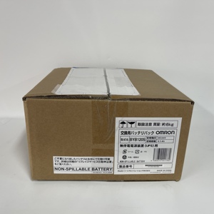 แบตเตอรี่สำรองสำหรับเครื่องสำรองไฟฟ้า Omron รุ่น BYB120S ของแท้ 100% ใหม่เอี่ยม - Product Image 1