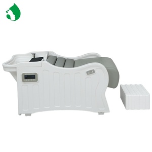 เตียงสระ<span class=keywords><strong>ผม</strong></span>แบบกึ่งเอนนอนยี่ห้อ Yimei พร้อมระบบปรับไฟฟ้า เก้าอี้สปาแบบพกพาสำหรับสระ<span class=keywords><strong>ผม</strong></span> ตัวเลือกอันดับหนึ่งสำหรับร้านเสริมสวย - Product Image 2