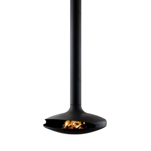 <span class=keywords><strong>Caminetto</strong></span> Moderno in Metallo Sospeso a Legna e <span class=keywords><strong>Carbone</strong></span> <span class=keywords><strong>per</strong></span> Uso Interno in Ville, Appartamenti, Hotel e Soggiorni - Product Image 4