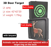 Cible animale 3D XPE pour tir à l'arbalète/arc lors de jeux de tir en extérieur