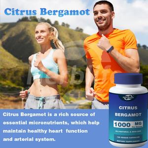 Venta Caliente OEM - Personalizable - Extracto de Bergamota Cítrica 1000mg - Suplemento de Bergamota Cítrica para el Corazón y el Sistema Inmunitario - Product Image 3