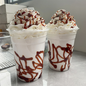 500ML Crema Batida Snow Top, Bloque de Hielo, Té de Jazmín, Leche Fresca, Mantequilla Sin Sal, Azúcar, Bebida de Bubble Tea, Polvo de Chocolate Modekl, DIY - Product Image 6