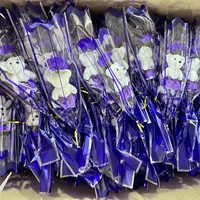 Buket Bunga Sabun Beruang Anyelir Hari Ibu 40cm Model Lai Jia 25-285 Grosir Pabrik Cina Hadiah Liburan untuk Ibu