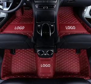Tapis de sol de voiture de luxe en cuir de qualité supérieure, <span class=keywords><strong>design</strong></span> de marque pour Kia Ray 2010-2024 - Product Image 1
