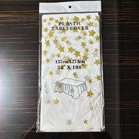 Nappe en plastique jetable rectangulaire PEVA Couvertures de table Party Heavy Duty en plastique ISO Imprimé Nappe imperméable