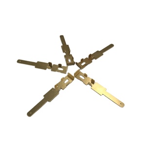 Oem tùy chỉnh kim loại dập đồng thau bạc điện nối pin nút liên hệ với các bộ phận - Product Image 3