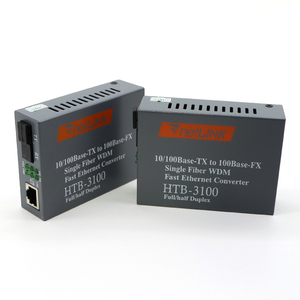 Convertidor <span class=keywords><strong>de</strong></span> Medios <span class=keywords><strong>de</strong></span> Fibra Monomodo HTB-3100AB 10/100M 25KM con RJ45 Netlink para <span class=keywords><strong>Redes</strong></span> FTTH/FTTB/FTTX, Certificado CE - Product Image 5