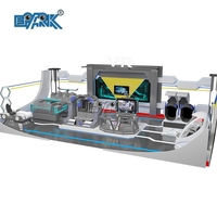 Parc VR tout-en-un, plateforme VR 9D debout pour machine de jeu, solution tout-en-un