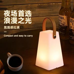 Nueva Linterna LED para Camping, Lámpara de Mesa Portátil para Exteriores, Carga Rápida Tipo-C, Luz Nocturna de Ambiente - Product Image 4