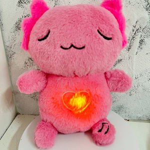 Sensorial creativo personalizado lindo conejo suave canto animales de peluche que respiran juguetes de peluche para la ansiedad adultos - Product Image 3