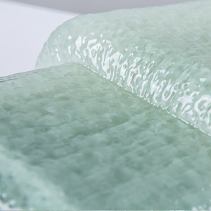 Jarrón Flore <span class=keywords><strong>de</strong></span> cristal, florero alto cuadrado alto, pieza central, boda para decoración del hogar - Product Image 5