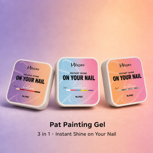 <span class=keywords><strong>Gel</strong></span> 3 en 1 Multifuncional Pat Pat, Crema Sólida Sin Limpieza, Rubor para Uñas, Pintura Degradada, Polvo para Estampado, Suministros para Uñas - Product Image 2
