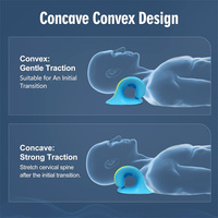 Muscle Relax Cou Et Épaule Relaxer Dispositif De Traction Cervicale Oreiller Soulagement De La Douleur Civière
