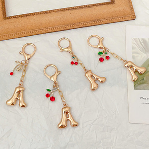 Porte-clés personnalisé en métal avec alphabet, pendentif lettre sur mesure, vente en gros d'usine - Product Image 2