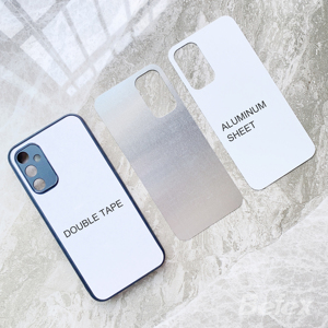Protector de cámara personalizado, funda de teléfono de sublimación 2D, TPU, para Samsung Galaxy A14 <span class=keywords><strong>5G</strong></span> con placa de aluminio - Product Image 3