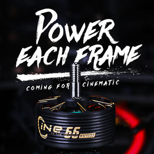 CINE66 브러시리스 <span class=keywords><strong>DC</strong></span> 모터 (FPV 드론/브러시리스 모터/항공 촬영 모터/시네마 모터/드론 모터/영화 촬영용) - Product Image 2