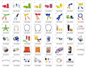 Bouchons d'oreille de sécurité en silicone industriel <span class=keywords><strong>anti</strong></span>-<span class=keywords><strong>bruit</strong></span>, imperméable, lavable et réutilisable, avec protection auditive - Product Image 6