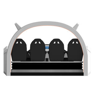 Chaise dynamique de mouvement de cinéma VR d'équipement de réalité virtuelle de simulateur de sièges du cinéma 4 d'aventure de panda à jetons de Dreamland 9D VR - Product Image 5