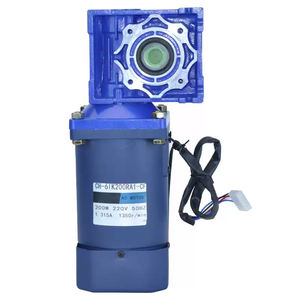 Moteur de contrôle de vitesse à courant alternatif 40W-750W moteur à induction triphasé monophasé avec réducteur de boîte de vitesses à couple élevé - Product Image 1