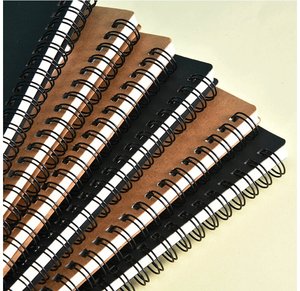 Nhà Sản Xuất Bán Buôn Chất Lượng Cao Văn Phòng Văn Phòng Phẩm Retro Xoắn Ốc Cuộn Dây Kraft Giấy Máy Tính Xách Tay Thích Hợp Cho Sinh Viên - Product Image 3