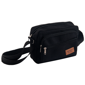 Hot Sale Unisex Canvas Casual Messenger Bag Multi-Layer Business Wallet with Sports Shoulder Strap Premium Promotional Backpack