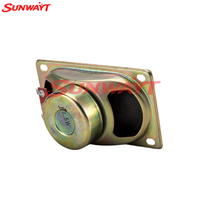 Haut-parleur compact SUNWAYT SW-ST4 carré 8 Ohm 5W pleine gamme à prix d'usine avec construction métal-plastique pour machine de jeu d'arcade anglaise