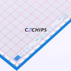 YTC05B-10P-100-4-8 FFC Cable (Flexible Flat Cable) P=0.5mm Connector 10P 0.5mm Reverse 10cm - Product Image 1